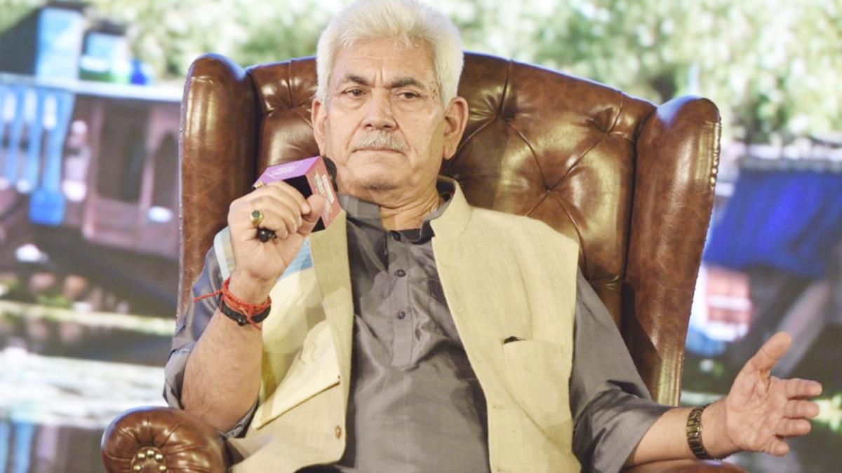 LG Manoj Sinha in Agenda Aaj Tak 2021