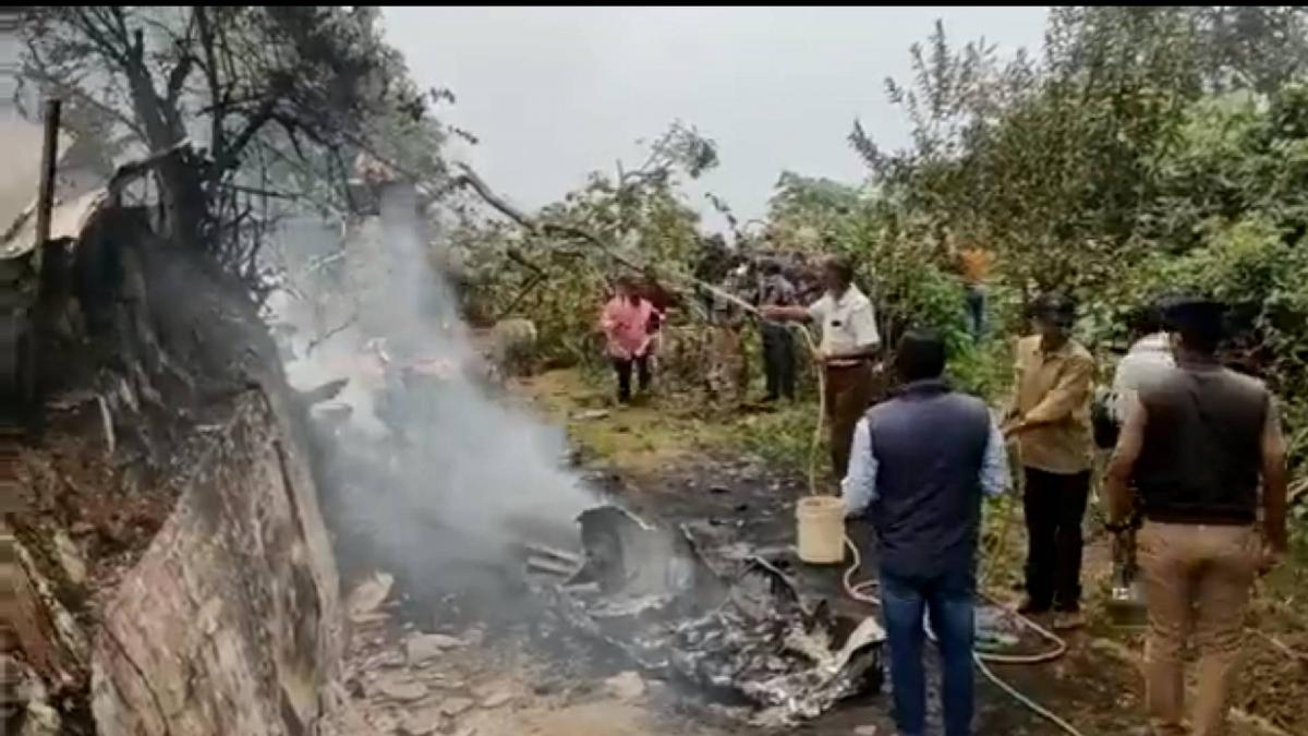 Locals gathered in large numbers to help after Bipin Rawat's helicopter crash