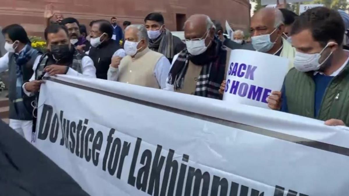 Opposition takes out march