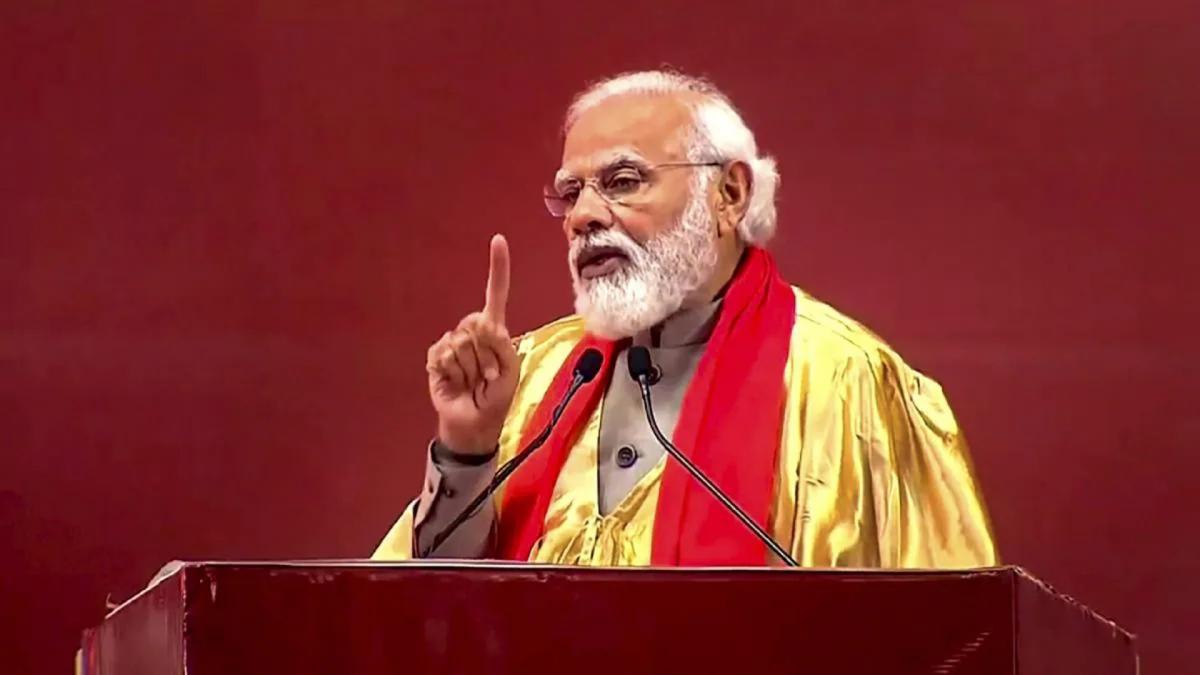 PM Modi in IIT kanpur