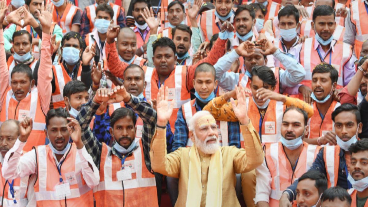 PM Narendra Modi in Varanasi