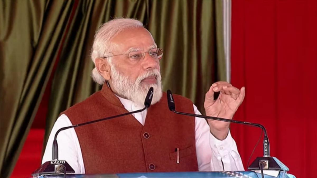 PM Narendra Modi (Credit-twitter.com/BJP4MP)