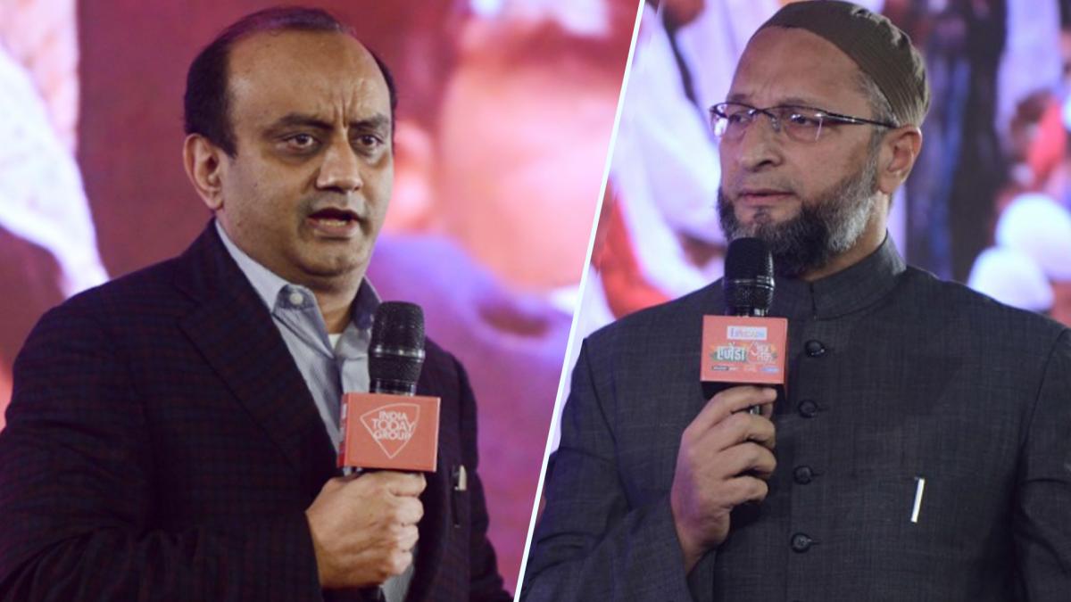 Asaduddin Owaisi Vs Sudhanshu Trivedi Agenda Aaj Tak 2021