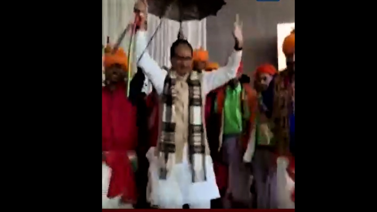 MP CM shivraj singh chouhan dance video