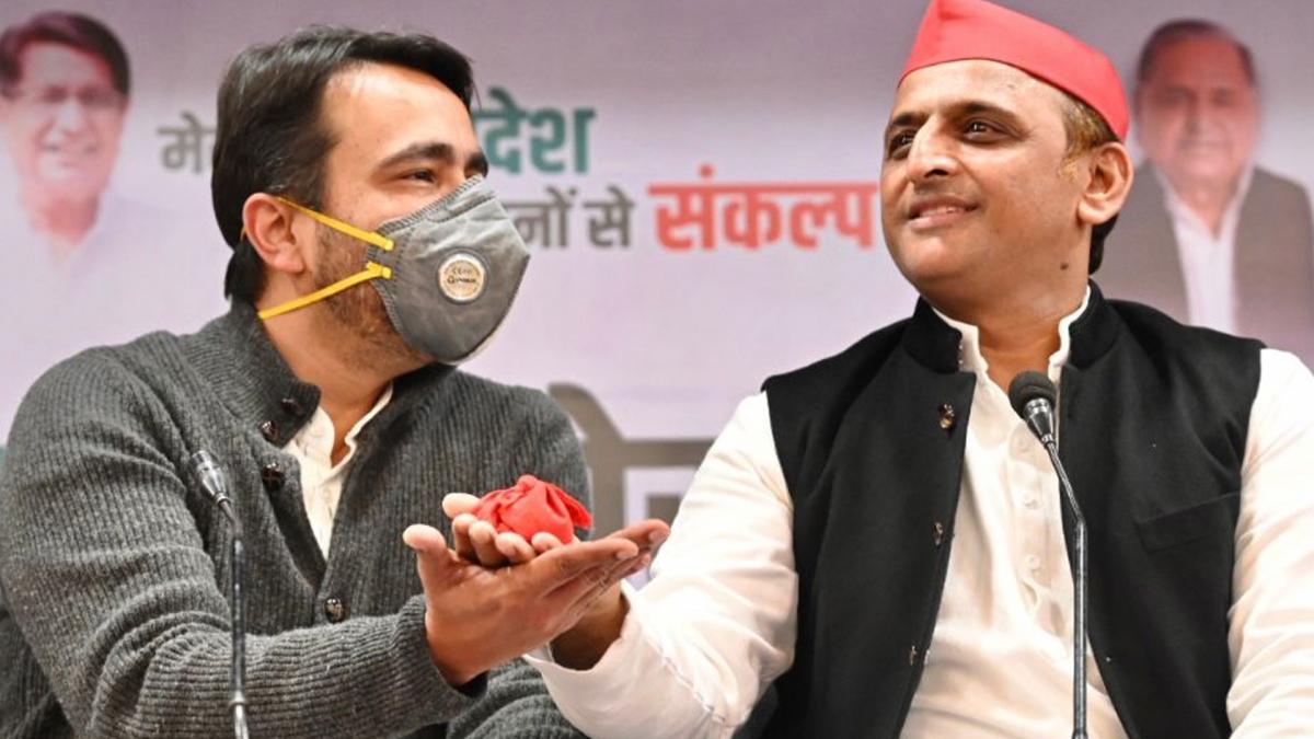 Akhilesh Yadav and Jayant Chaudhary