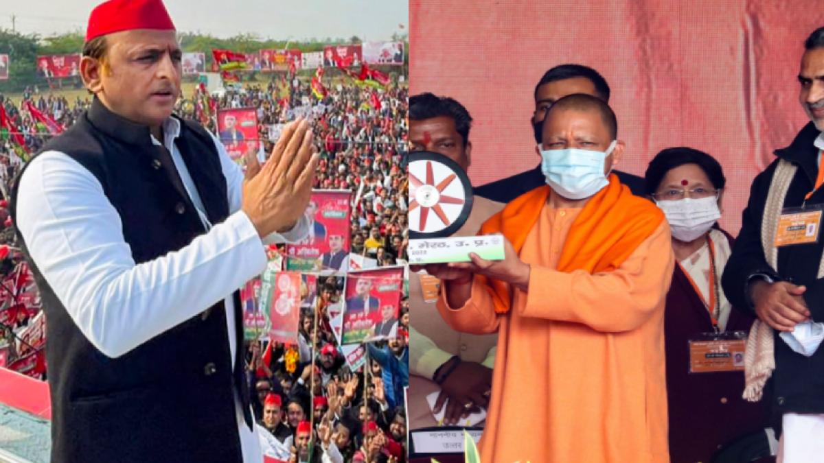 Akhilesh Yadav-Yogi Adityanath