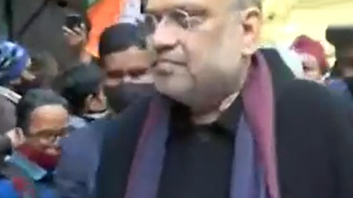 Amit Shah campaign in Rudraprayag