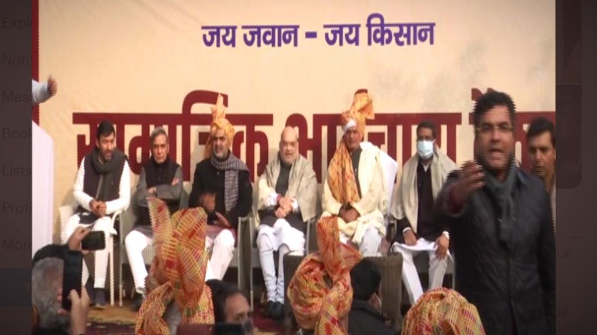 Amit Shah with Jat leaders