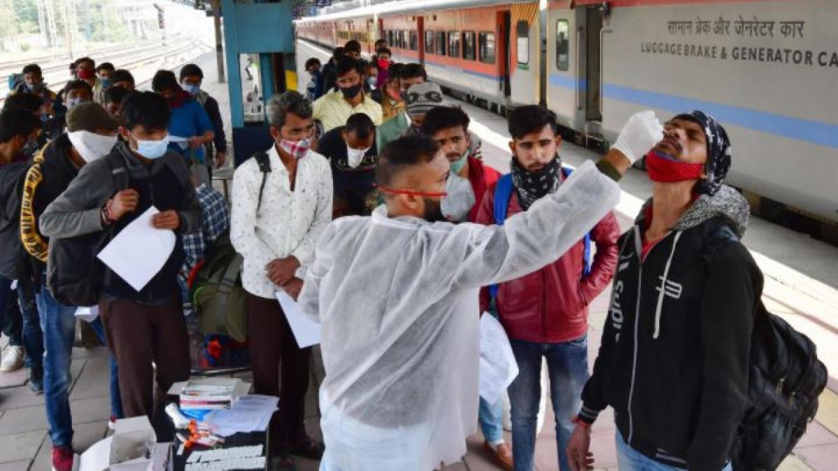 Corona cases in India