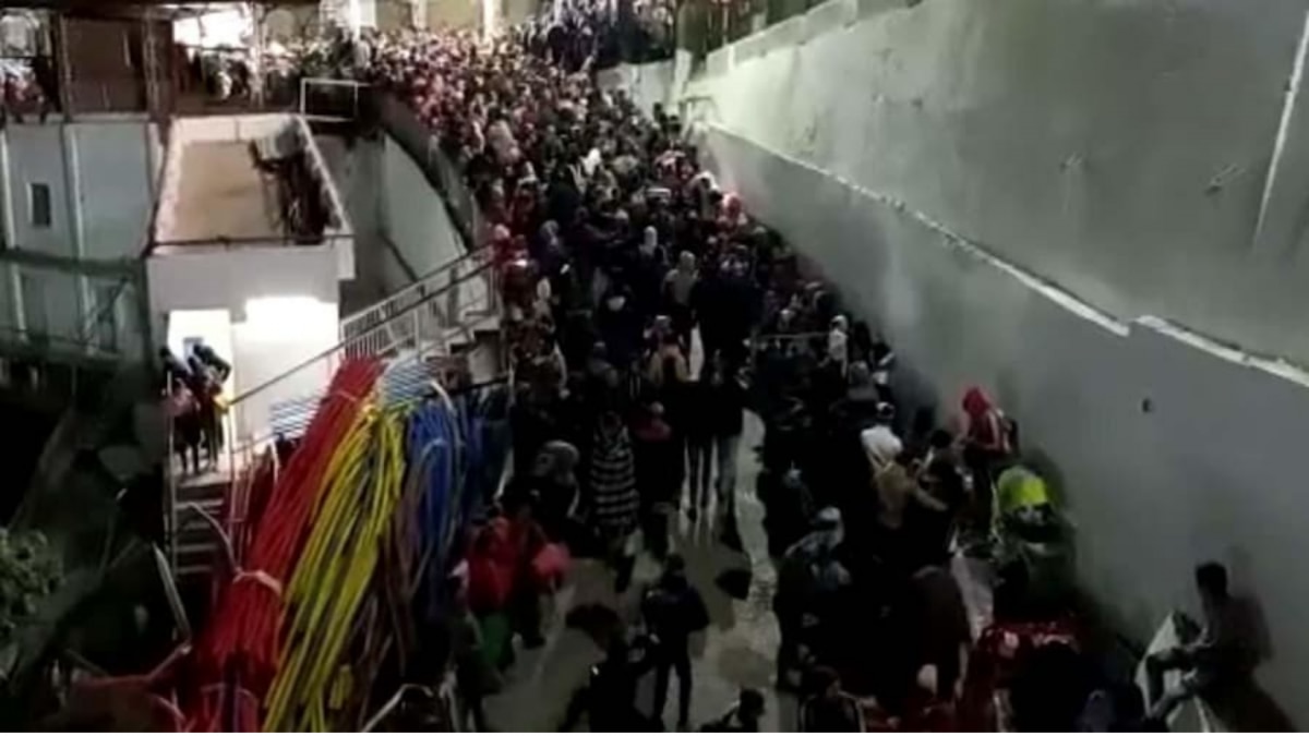 Huge crowd in Vaishno Devi on New Year