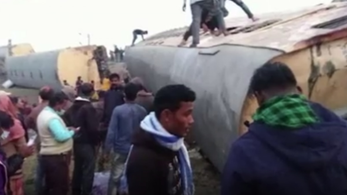 Bikaner express Accident