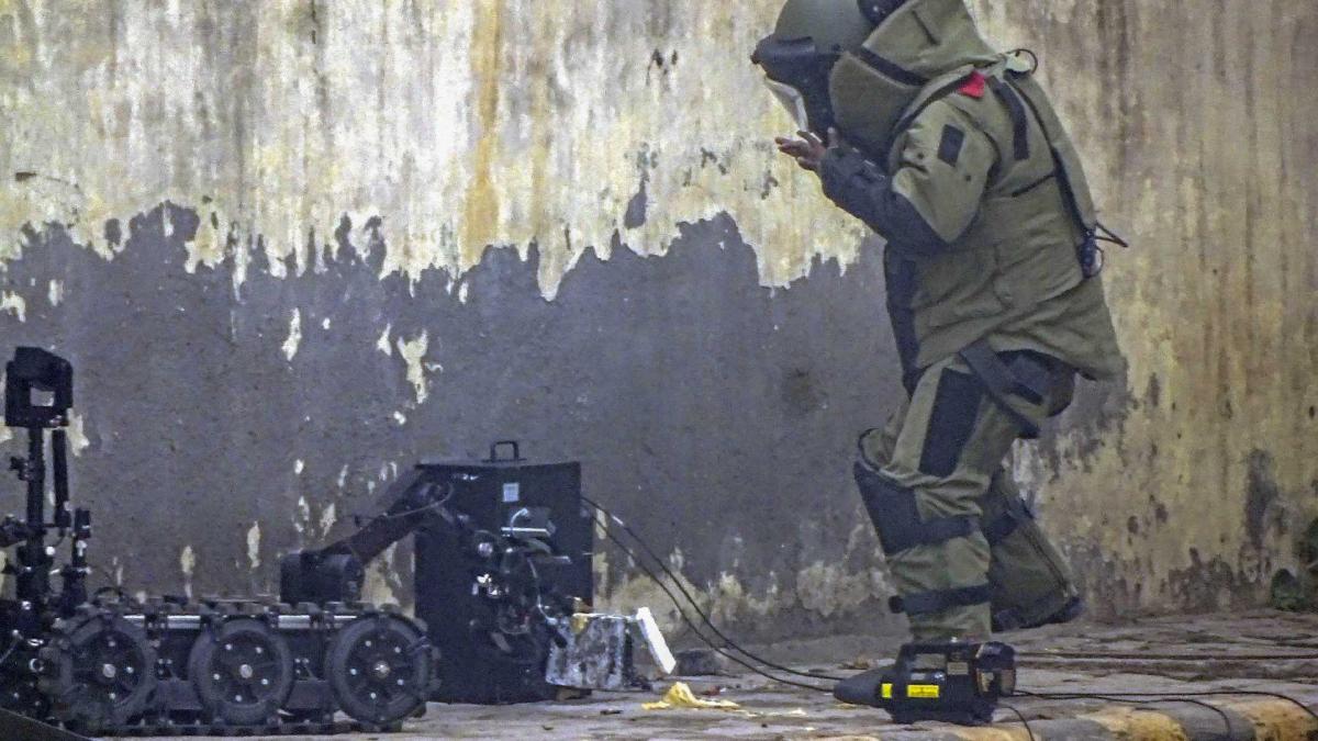 IED in Ghazipur Phool Mandi