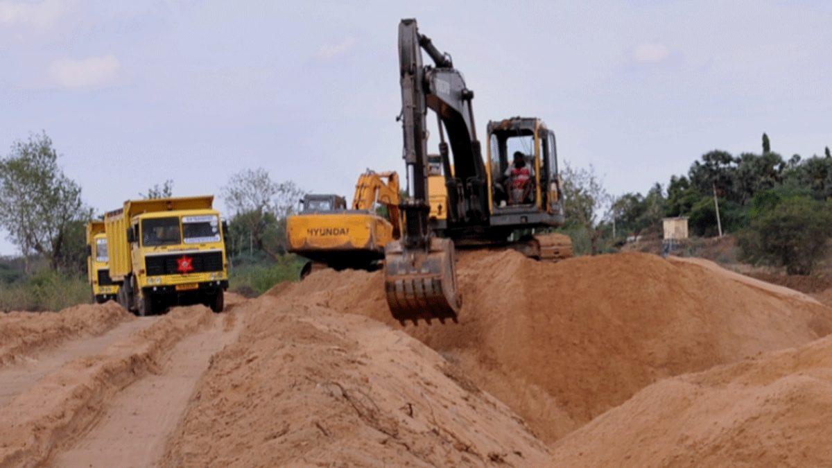 illegal sand mining in Punjab