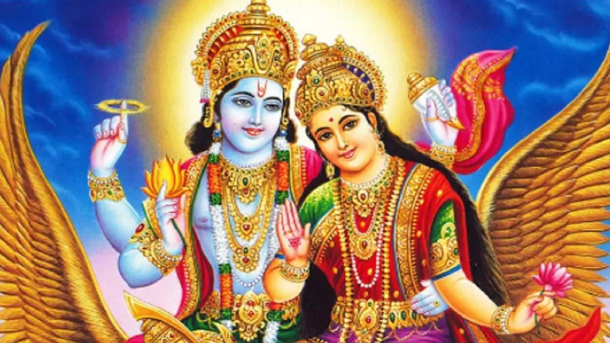 lakshmi and vishnu