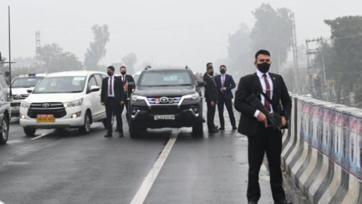 PM Modi security lapse