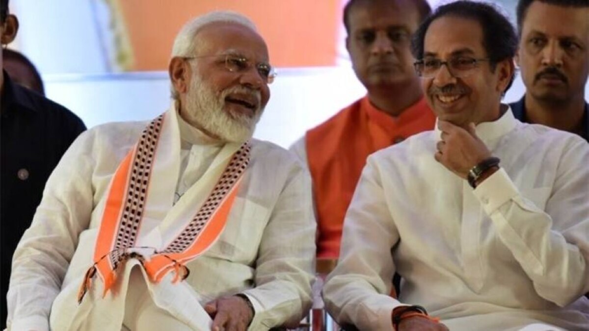 PM Modi with Uddhav