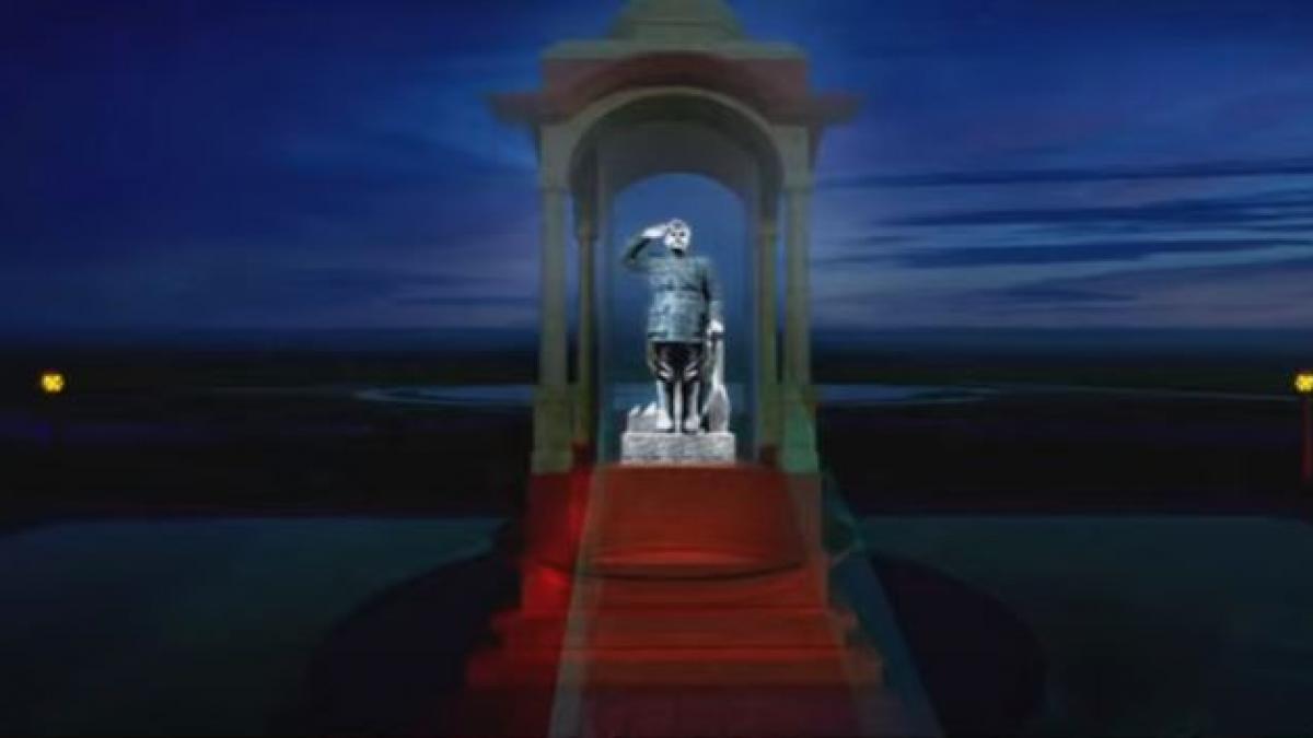 Netaji statue at India Gate: इंडिया गेट पर लगेगी नेताजी सुभाष चंद्र बोस की मूर्ति, हटाई गई अमर जवान ज्योति