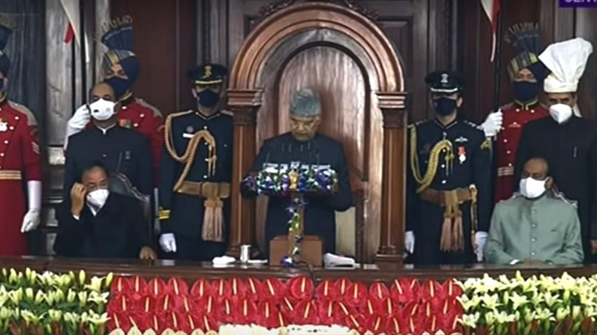 Budget Session 2022 president ramnath kovind address