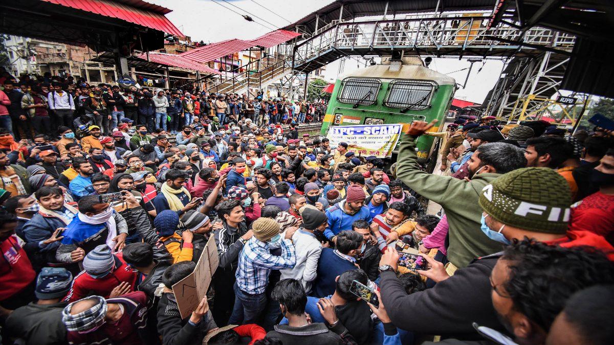 patna student protest