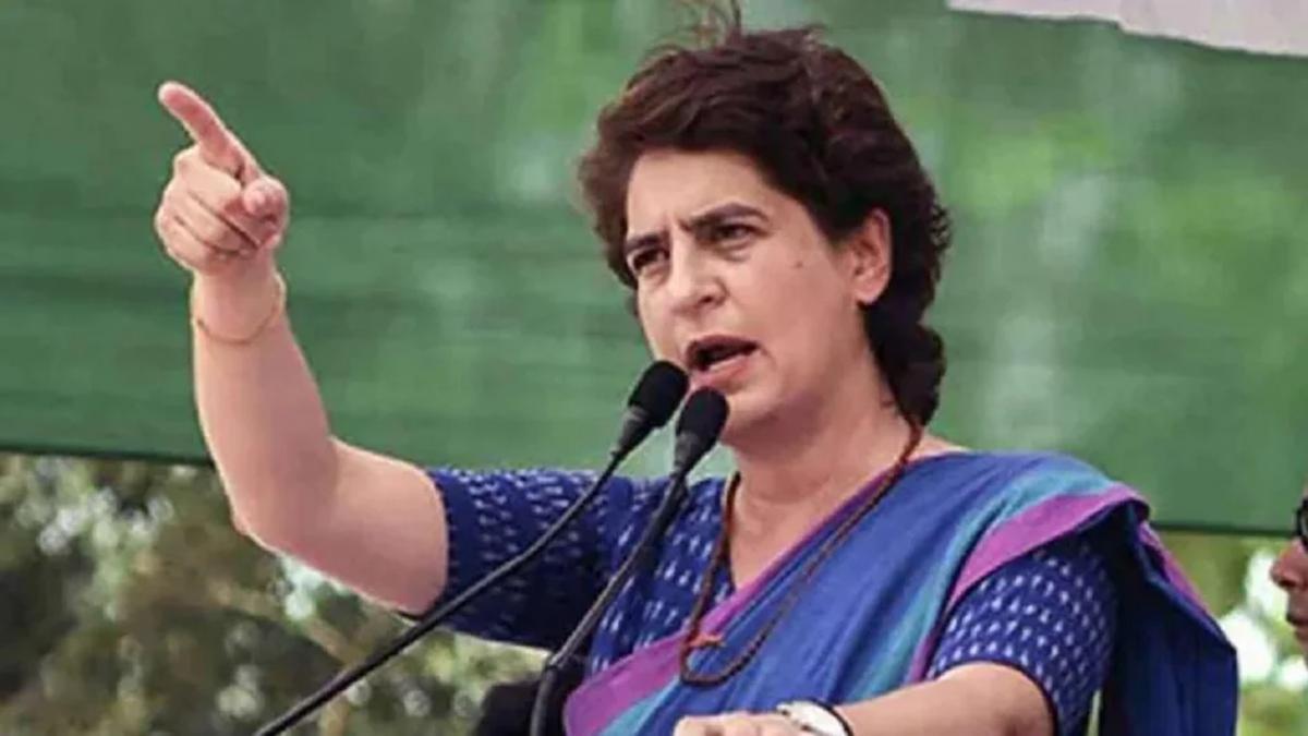 Congress General Secretary Priyanka Gandhi 