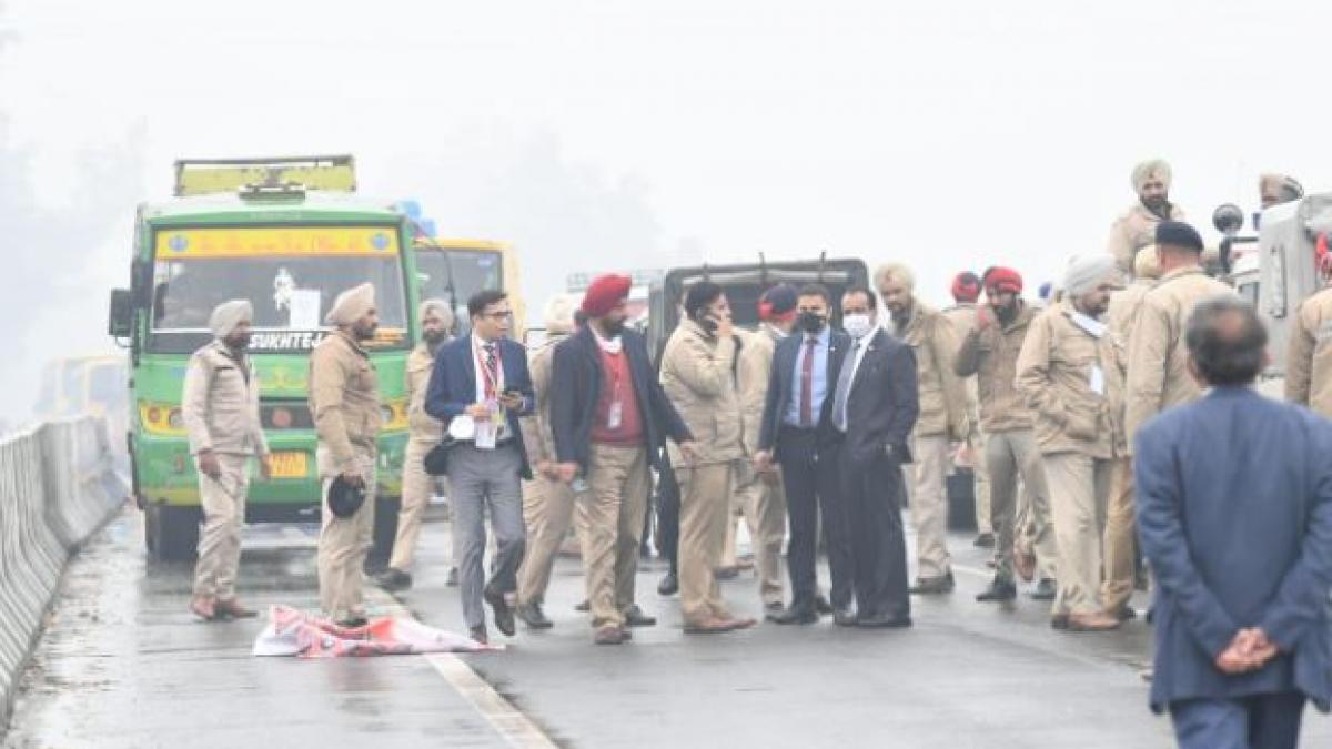 PM Modi security lapse