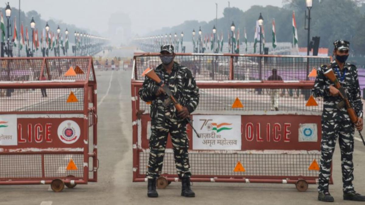 security beefed up in Delhi