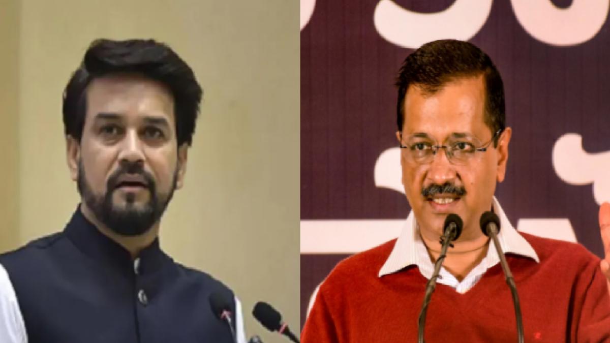Anurag Thakur-Arvind Kejriwal