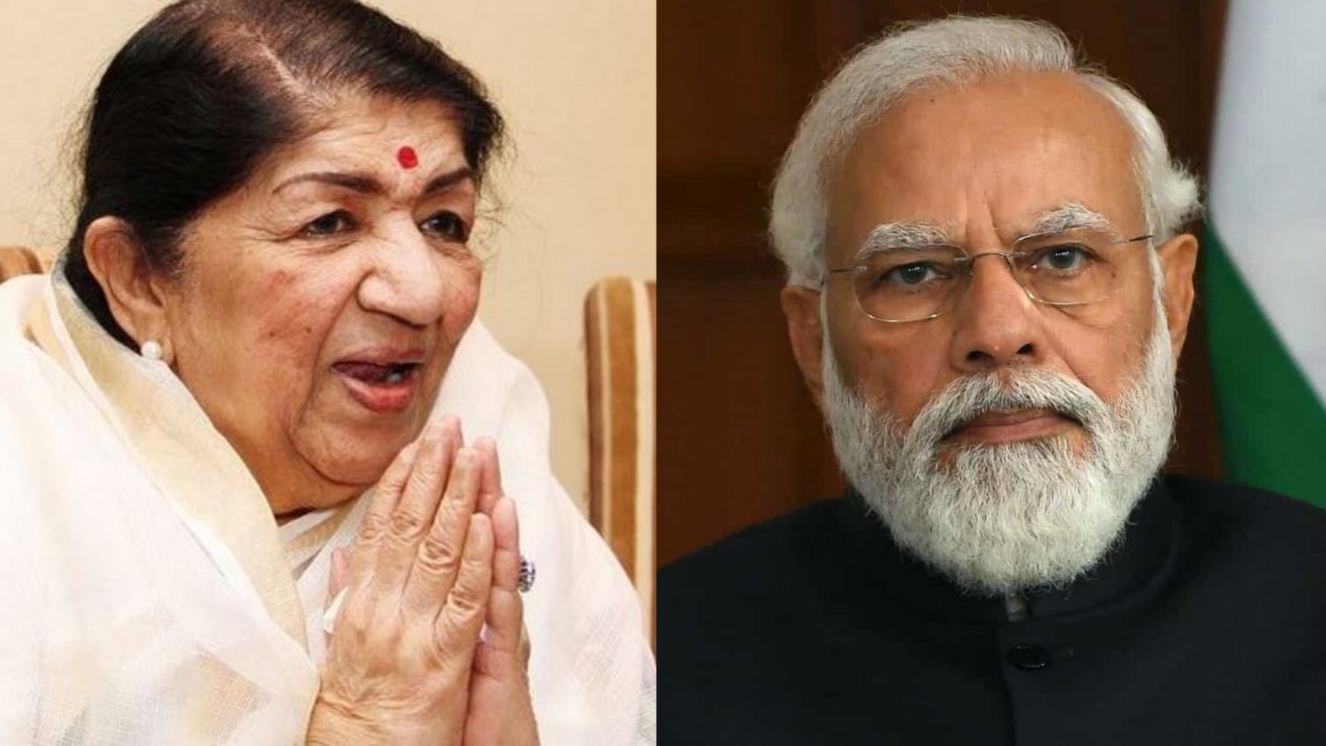 PM Modi Ramnath Kovind CM Yogi showed grief on the death of Lata Mangeshkar 