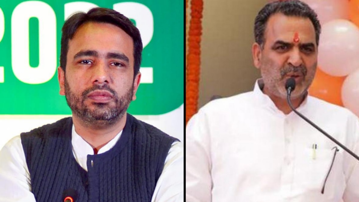 Sanjeev Balyan s attack on Jayant Chaudhary on the day of first phase of voting in UP 
