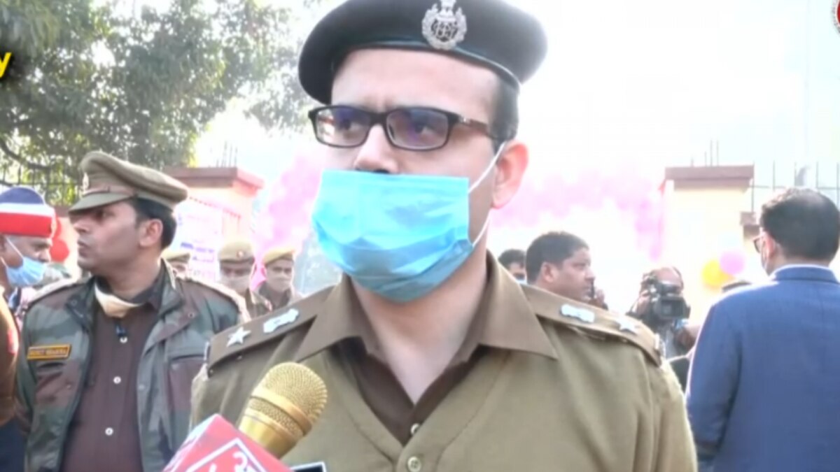 Drone surveillance at polling stations in Bareilly Uttar Pradesh Election 2022 RDSV