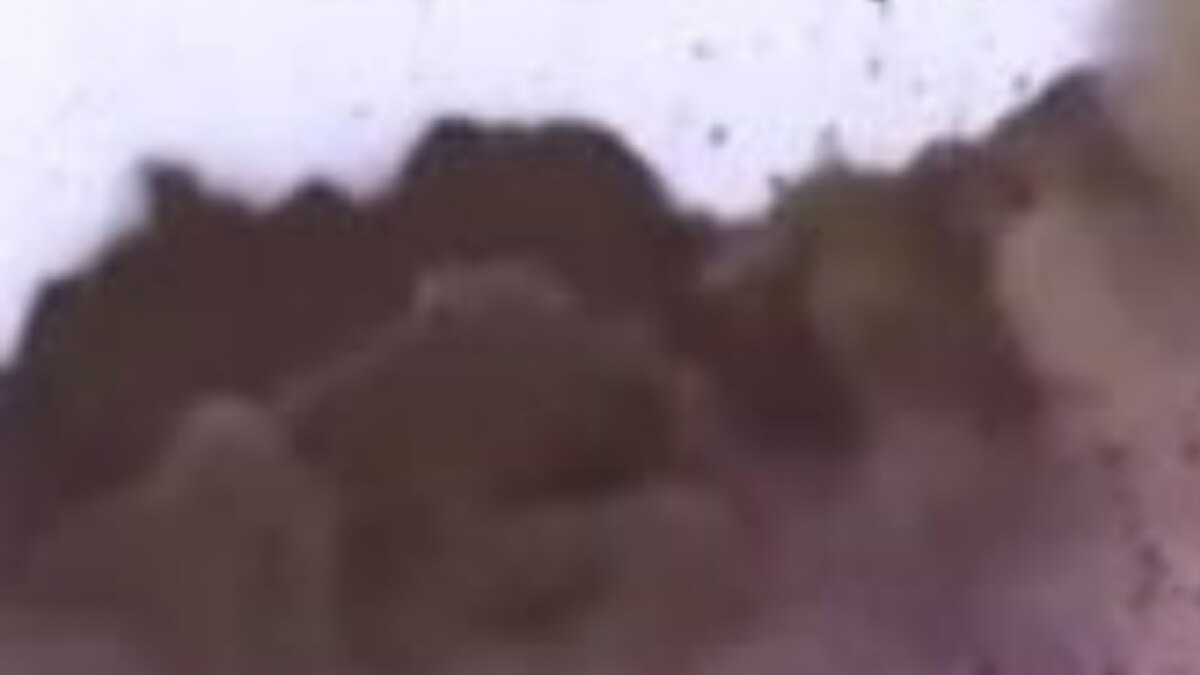 Volcanic eruption in Italy