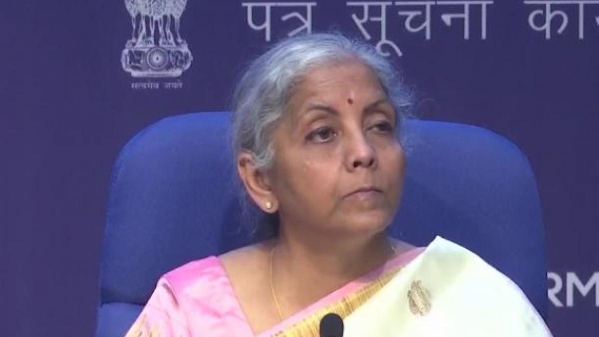 Finance Minister Nirmala Sitharaman