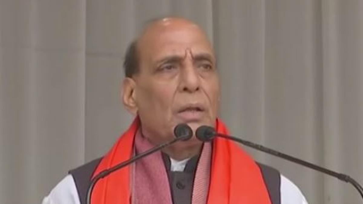 Defence Minister Rajnath Singh