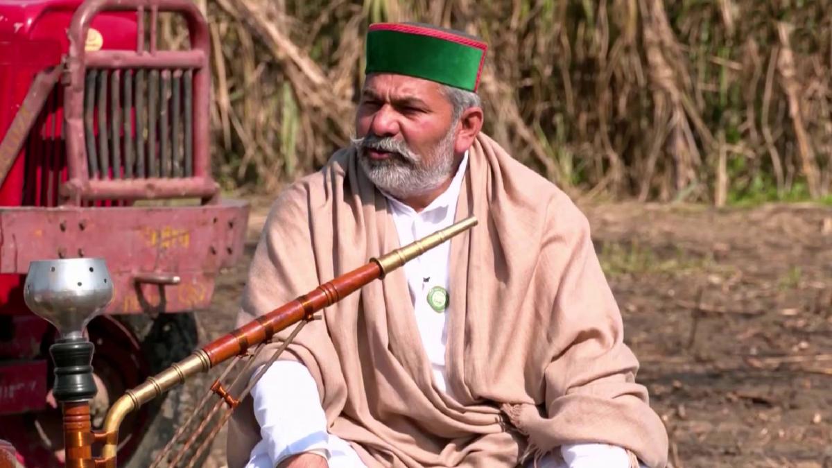 BKU spokesperson Rakesh Tikait