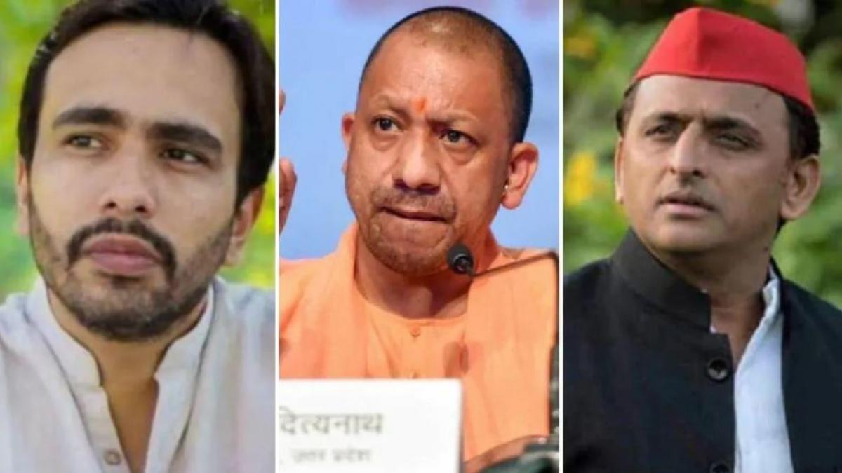 Akhilesh-Jayant took a dig at Yogi over garmi remark