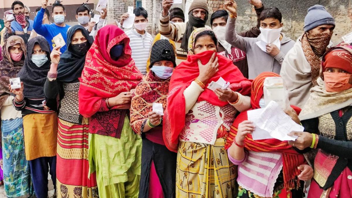  Voting for the first phase in UP