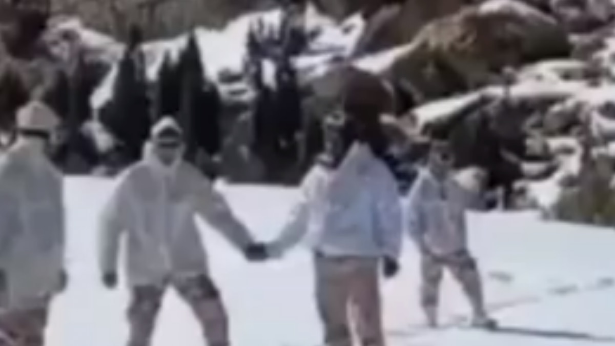 ITBP jawans played kabaddi