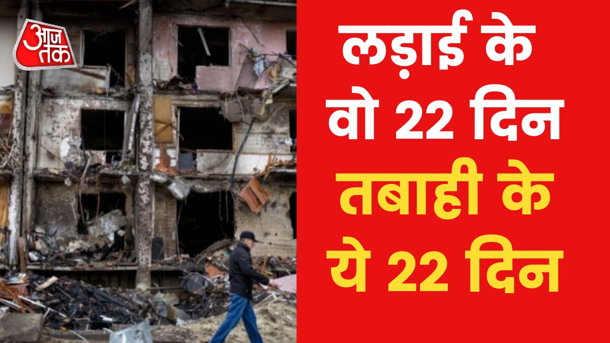 22 Days complete of Russia Ukraine War 