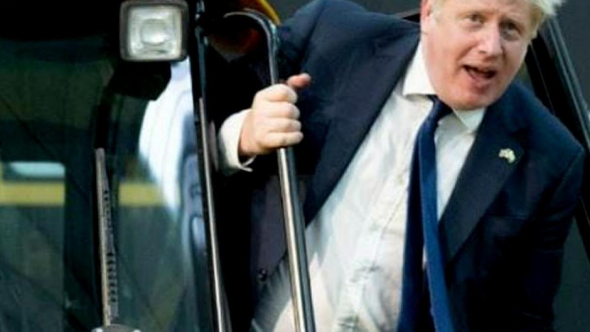 Boris Johnson Bulldozer Video