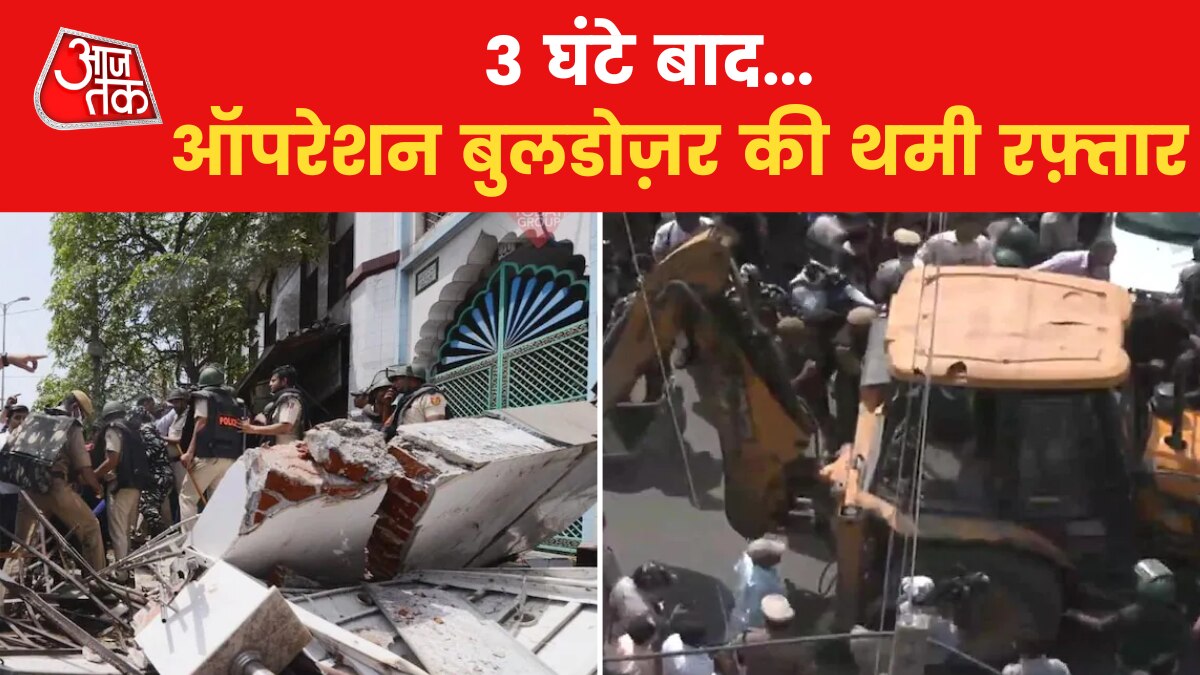 Operation Bulldozer in Jahangirpuri