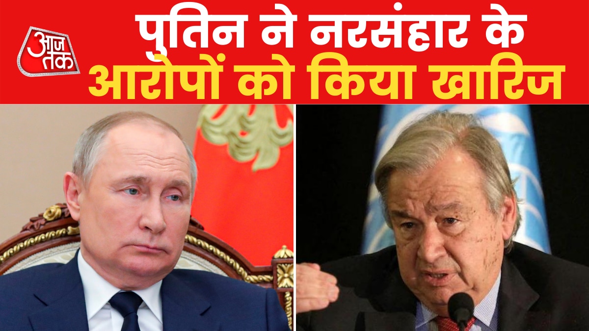 UN chief holds talks with Russian president Putin 