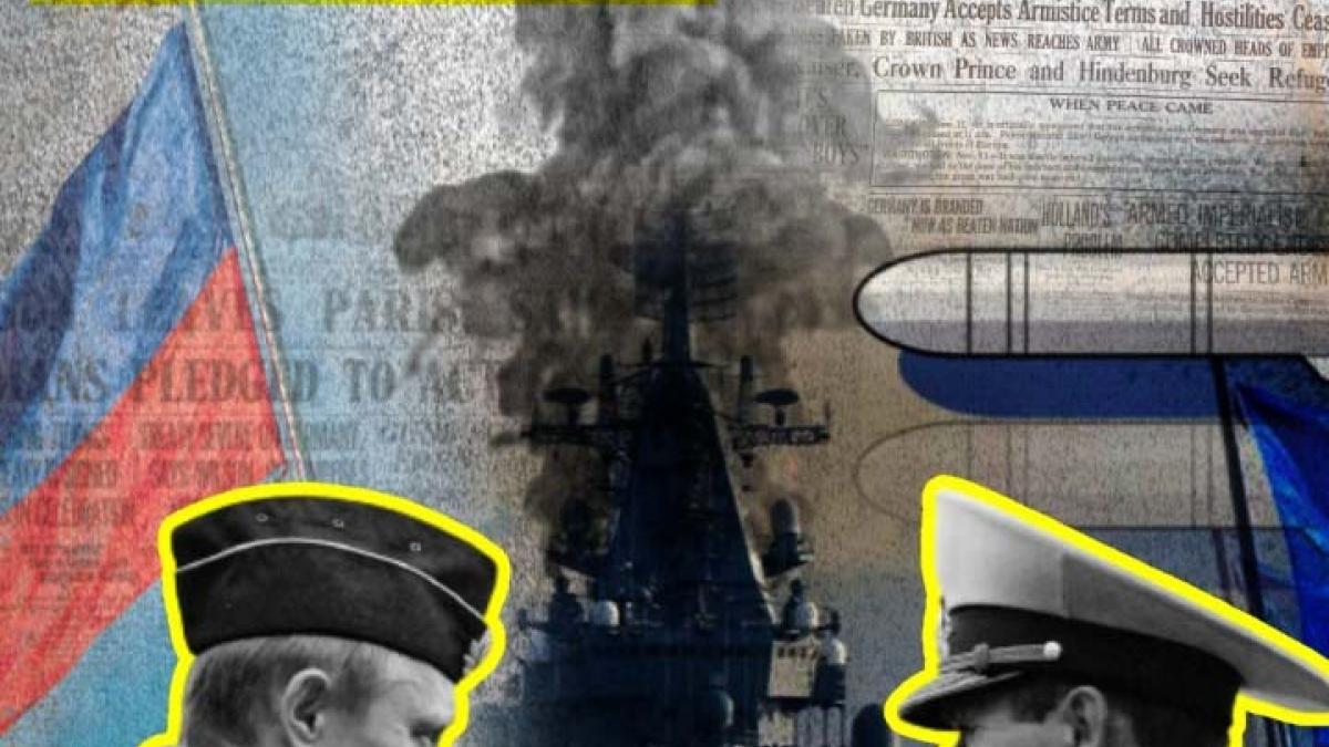 Russian warship damaged 