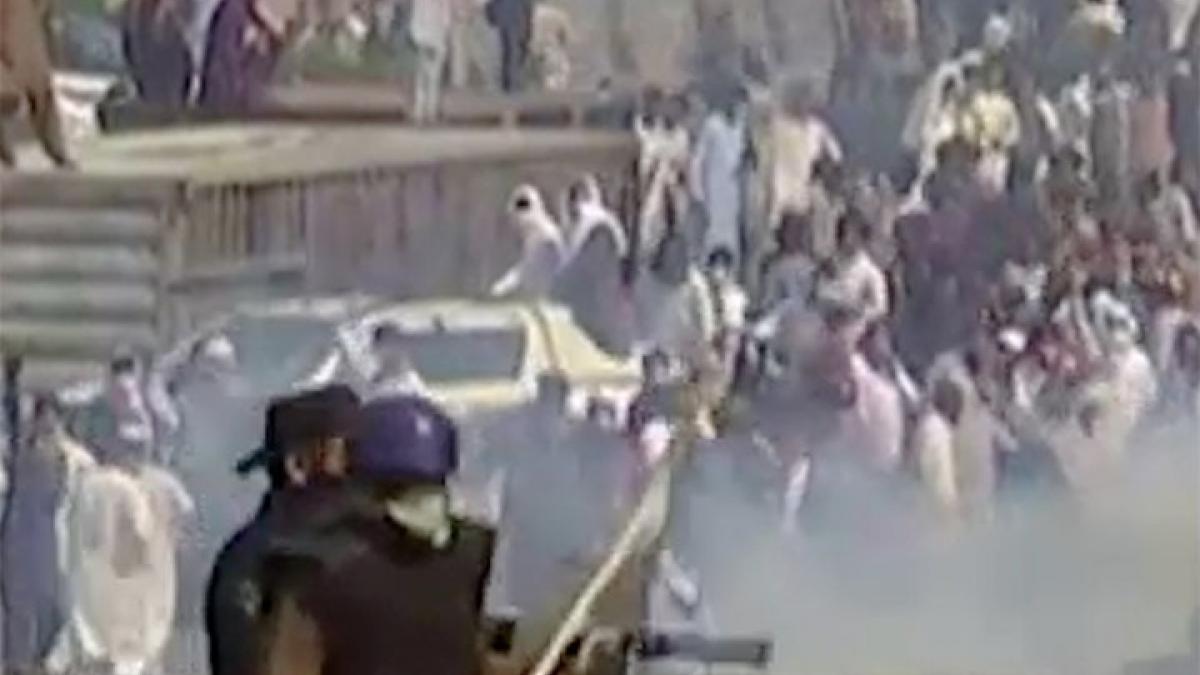 Imran Khan march turned violent in Islamabad