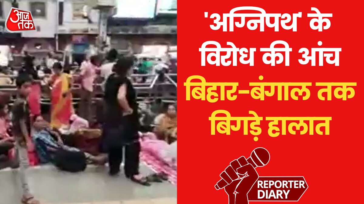 agnipath protest kolkata