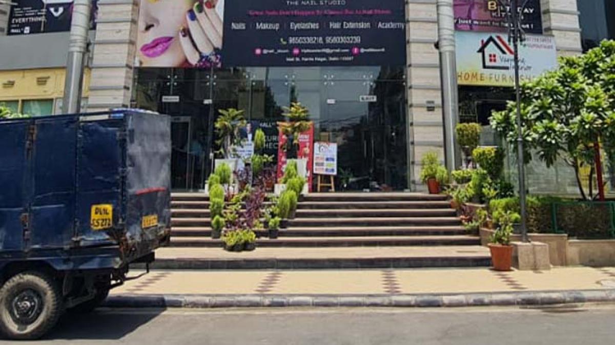 Delhi Kamla Nagar market