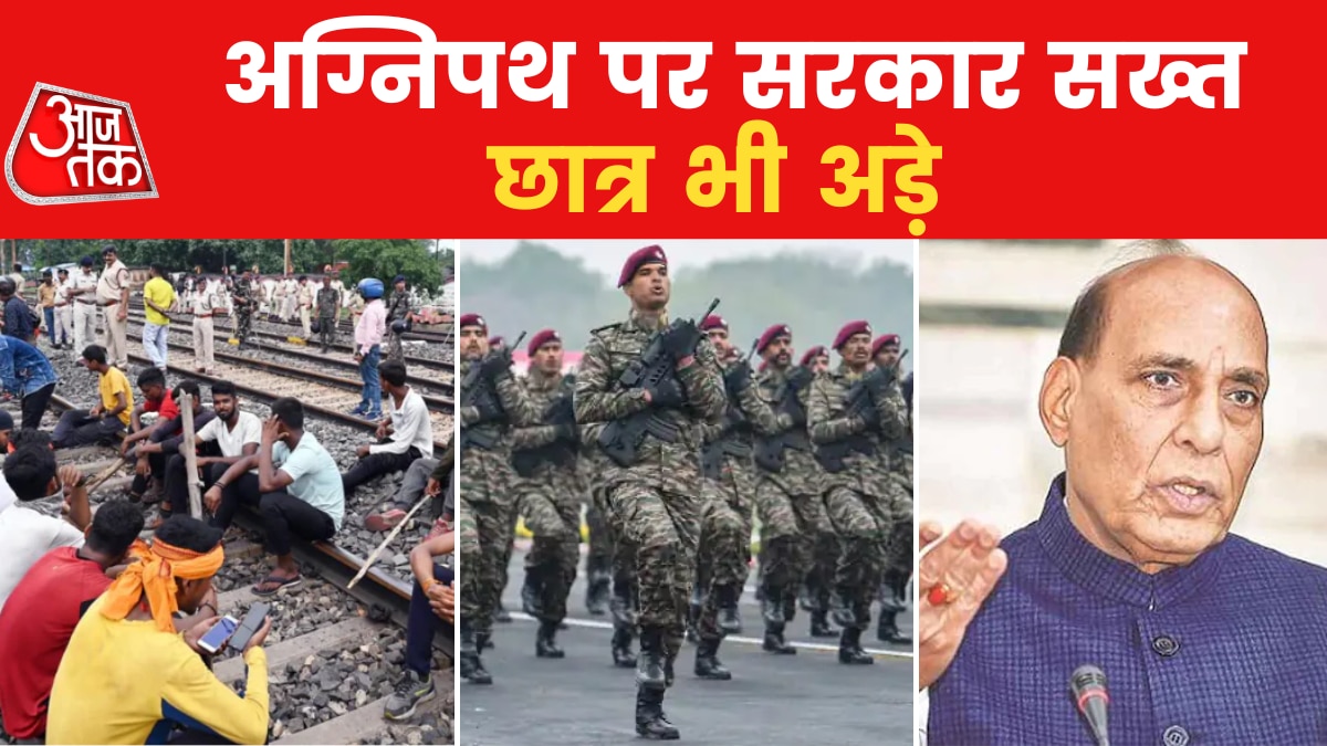 Protest against Agnipath Scheme