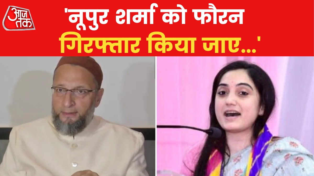 Owaisi on Nupur Sharma