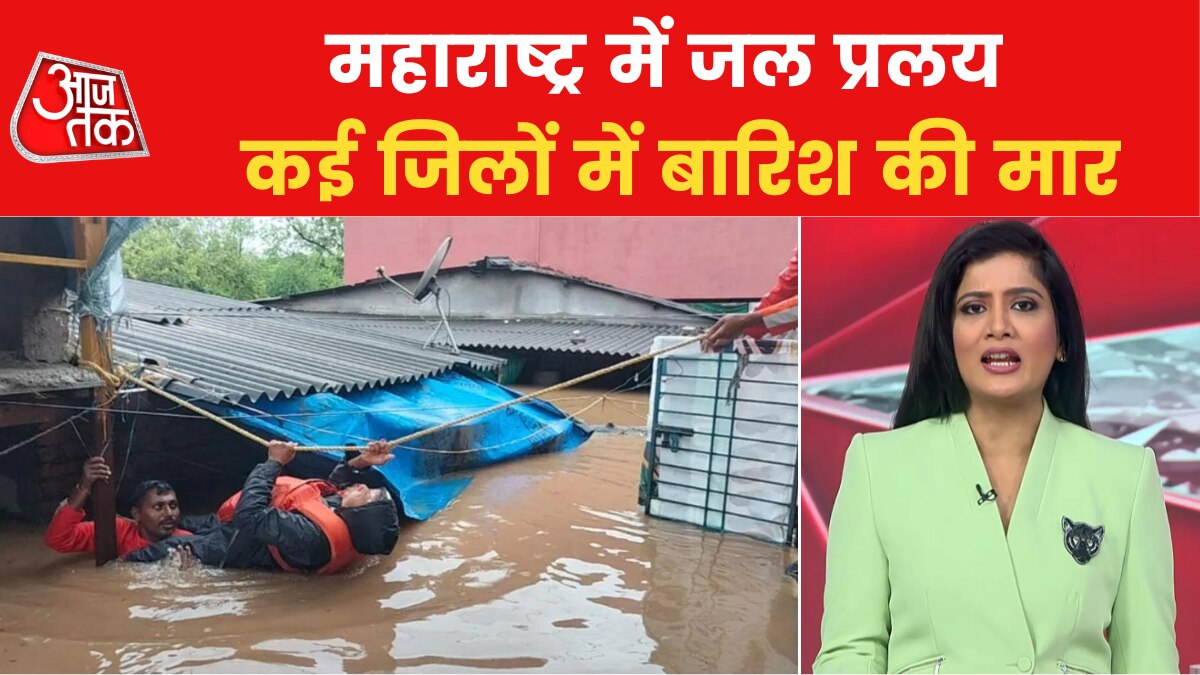 Heavy rain in Mumbai