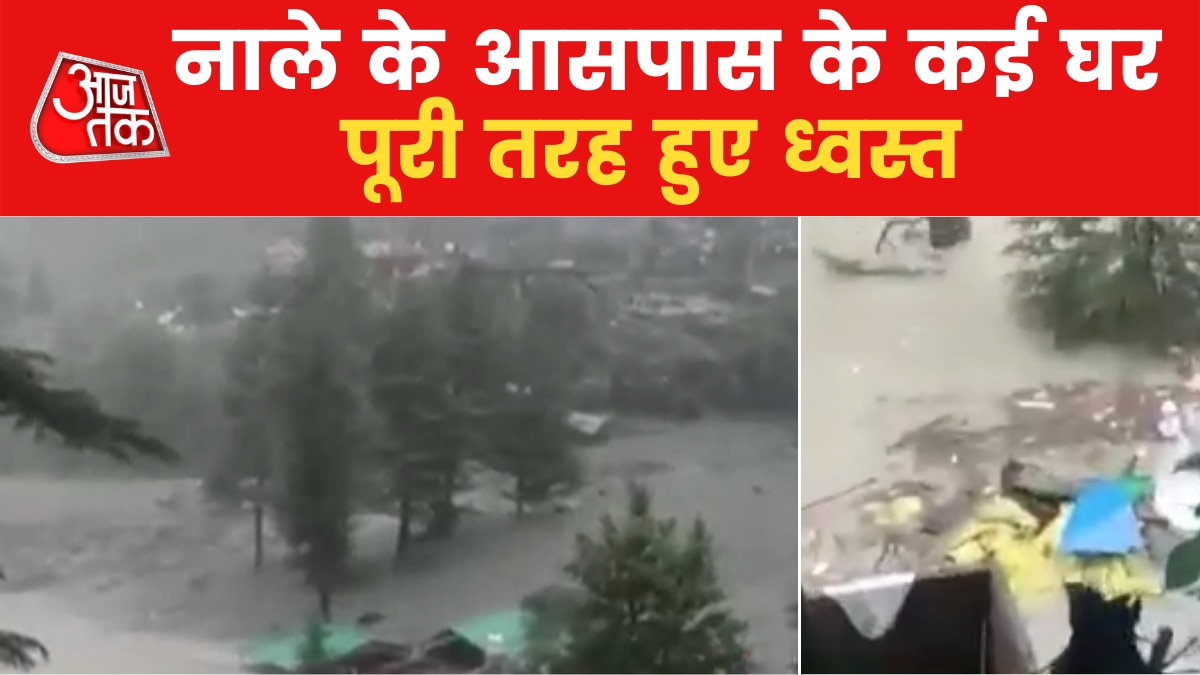 Cloud burst in Kullu