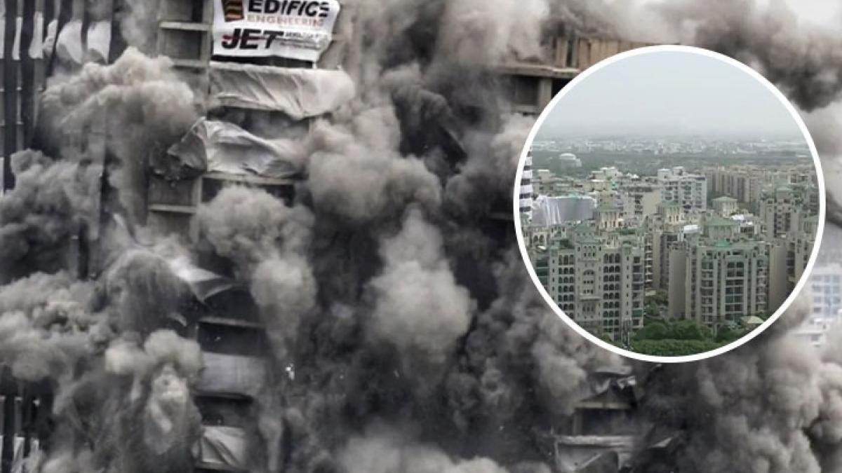 Twin Towers Demolition